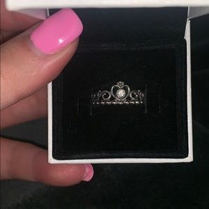 Pandora Princess Tiara Crown Ring